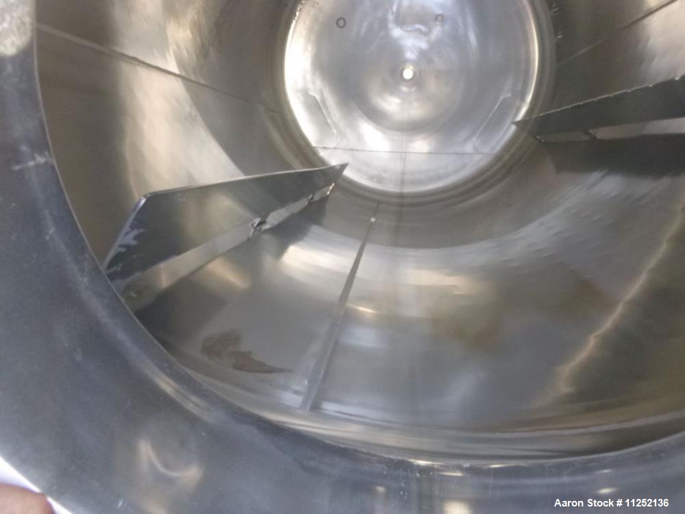 Used Precision Stainless 925 gallon Stainless Steel Reactor