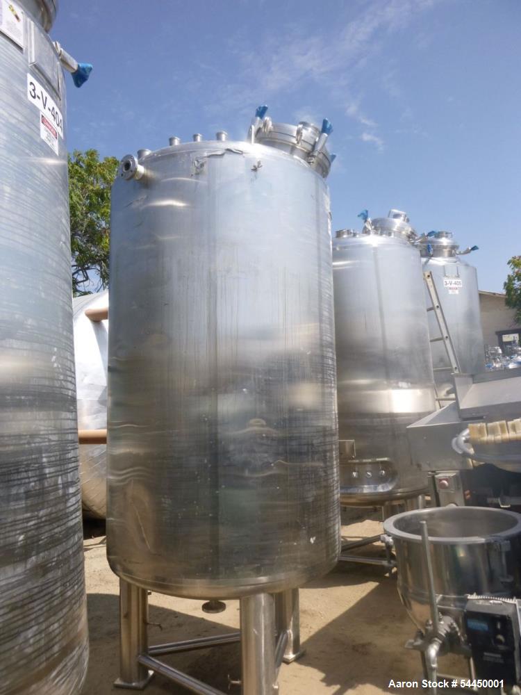Pharmaceutical Grade 316L Stainless Steel Reactor – 2,500 Liter Jacketed Vessel with Agitation