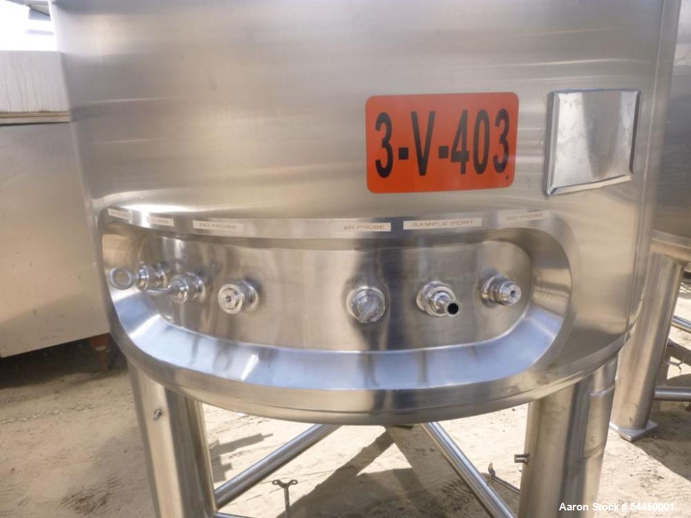 Pharmaceutical Grade 316L Stainless Steel Reactor – 2,500 Liter Jacketed Vessel with Agitation