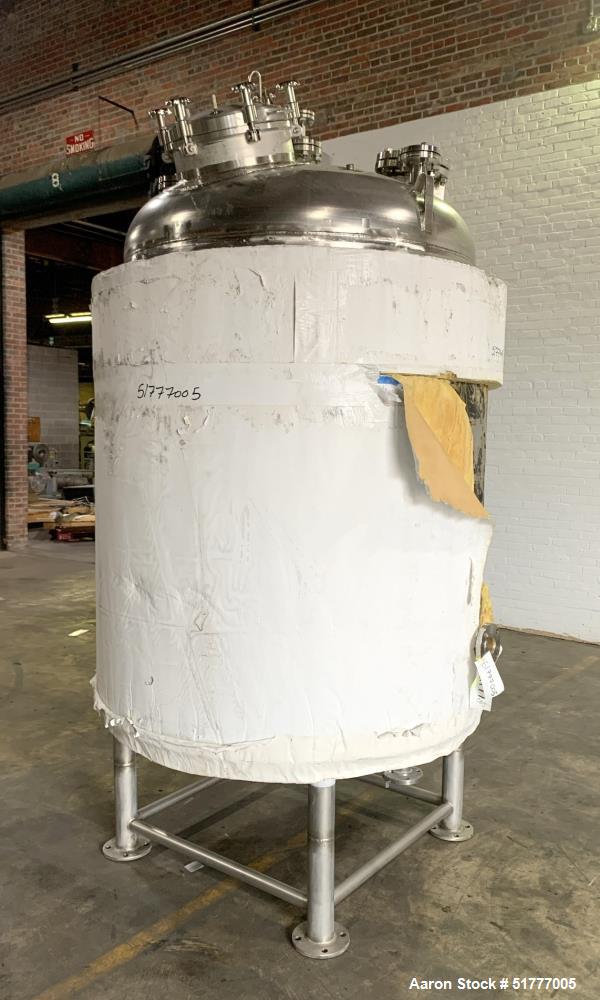 Used 600 Gallon 316L Stainless Steel Reactor