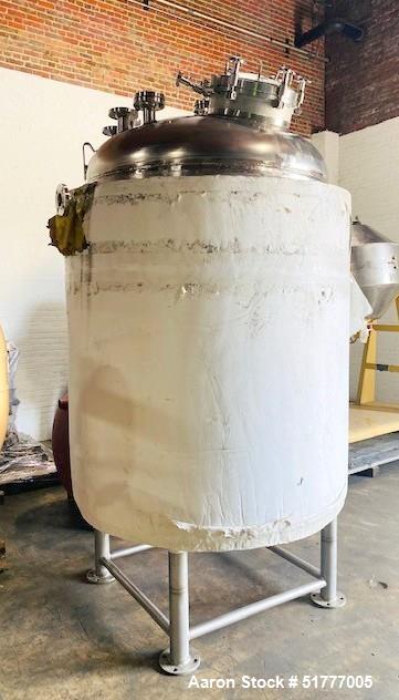 Used 600 Gallon 316L Stainless Steel Reactor