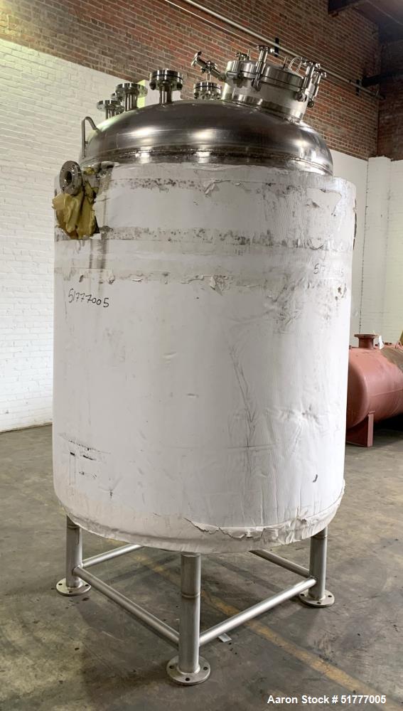 Used 600 Gallon 316L Stainless Steel Reactor