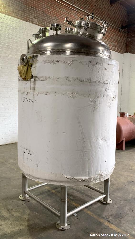 Used- 600 Gallon 316L Stainless Steel Reactor