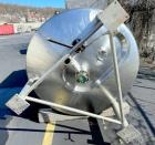 Used- DCI 2500 Liter (660 gallon) Reactor Body. Dished heads, Internal rated 60 psi /FV at  300 degree F, jacket rated 145 p...