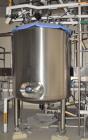 Used-528 Gallon (2000 Liter) Feldmeier Sanitary Reactor with Mixer