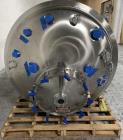 Used Feldmeier 3,200 Liter (845 Gallon) Reactor, 316L Stainless Steel, Vertical. Approximately 54