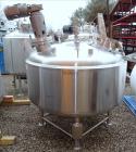 Used Letsch Reactor, Approximate 650 Gallon, 316L Stainless Steel