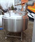 Used Letsch Reactor, Approximate 650 Gallon, 316L Stainless Steel