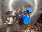 Used Mueller Jacketed Buffer Prep Tank, 792 Gallon (3,000 Liter), Model F, 316L Stainless Steel, Vertical. 54