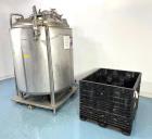 Used Precision Stainless 2,000 Liter (528 Gallon) 316L Sanitary Reactor/Fermenter – 51 PSI / FV, 5 HP Mixer
