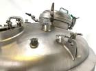 Used Precision Stainless 2,000 Liter (528 Gallon) 316L Sanitary Reactor/Fermenter – 51 PSI / FV, 5 HP Mixer