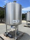 Used-T&C Stainless 2,800 Liter (740 Gallon) 316L Stainless Steel Agitated Reacto