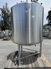 Used-T&C Stainless 2,800 Liter (740 Gallon) 316L Stainless Steel Agitated Reacto