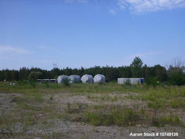 Unused 23,648 Gallon 316 Stainless Steel Vertical Reactor – 475 HP Agitator, Jacketed, Dish Top & Bottom