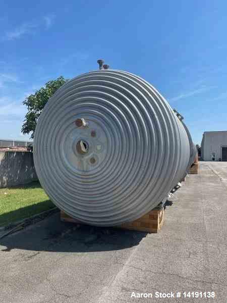 Unused 13,200-Gallon 304L Stainless Steel Reactor by Borghi Srl