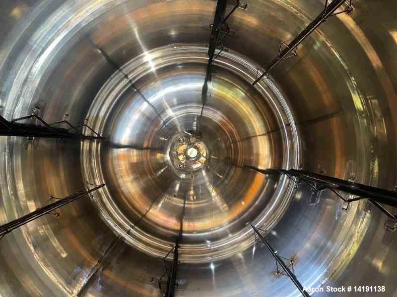 Unused 13,200-Gallon 304L Stainless Steel Reactor by Borghi Srl