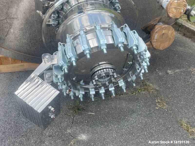 Unused 9,100-Gallon 304L Stainless Steel Reactor by Borghi Srl