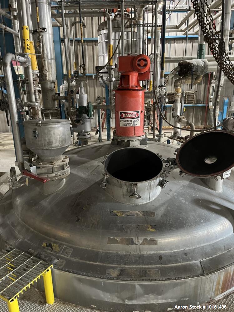 Alloy Fabricatorss Approximately 5,500 Gallon 304 Stainless Steel Reactor