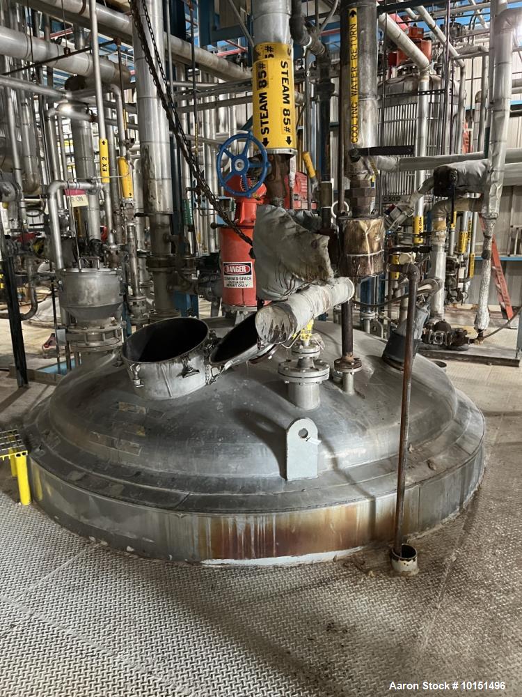 Alloy Fabricatorss Approximately 5,500 Gallon 304 Stainless Steel Reactor