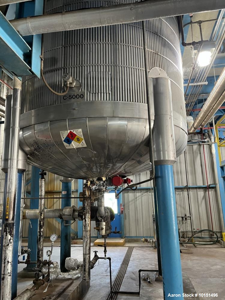 Alloy Fabricatorss Approximately 5,500 Gallon 304 Stainless Steel Reactor