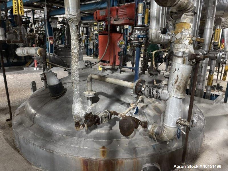 Alloy Fabricatorss Approximately 5,500 Gallon 304 Stainless Steel Reactor