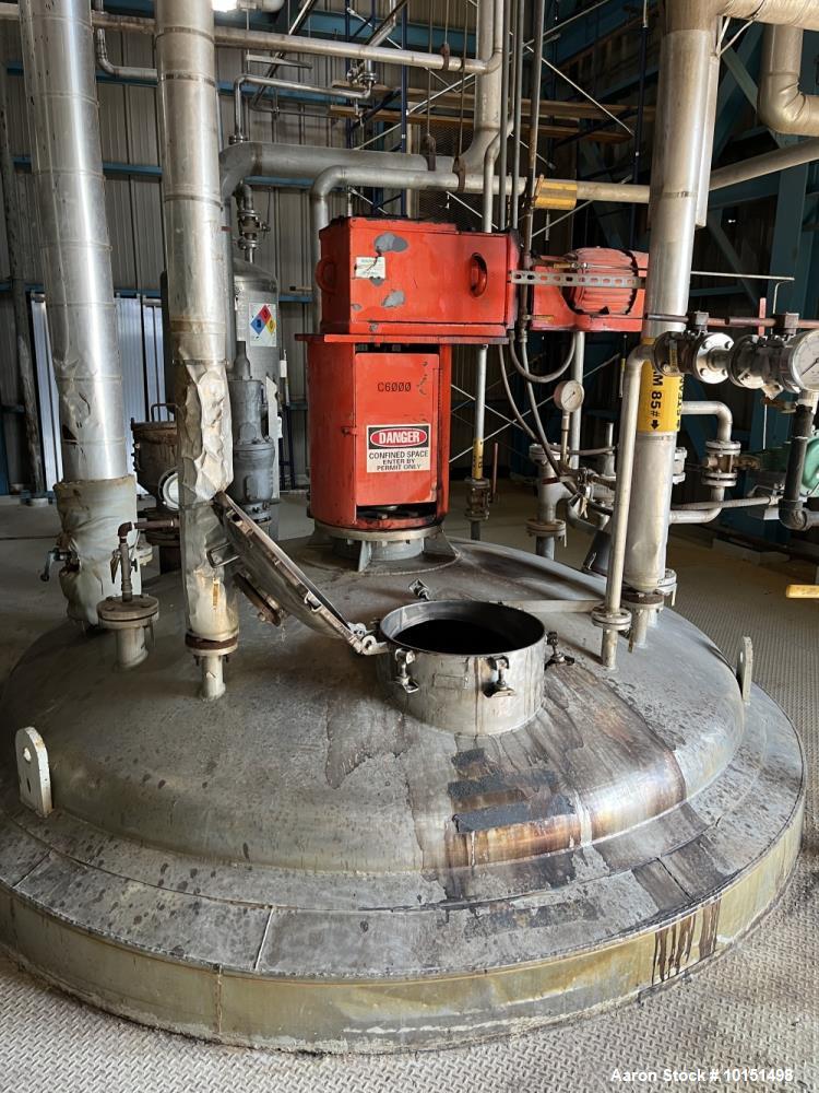 Alloy Fabricatorss Approximately 5,500 Gallon 304 Stainless Steel Reactor