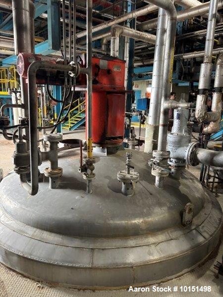 Alloy Fabricatorss Approximately 5,500 Gallon 304 Stainless Steel Reactor