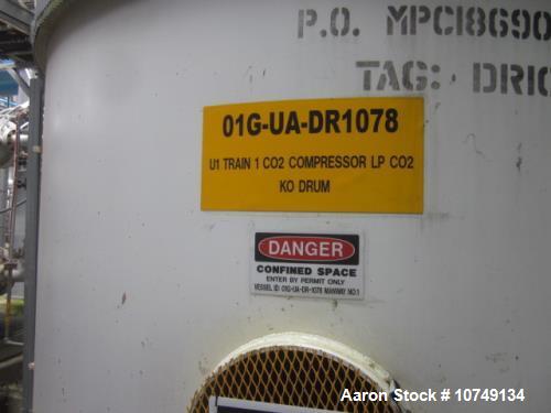 Used 11,500 Gallon Stainless Steel Fabwell Corporation Vertical Reactor