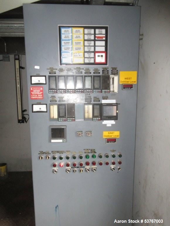 Used 9,000 Gallon 316 SS Vertical Agitated Reactor | Half-Pipe Jacket | Full Vacuum | Internal Coil | Industrial Alloy Fabricators