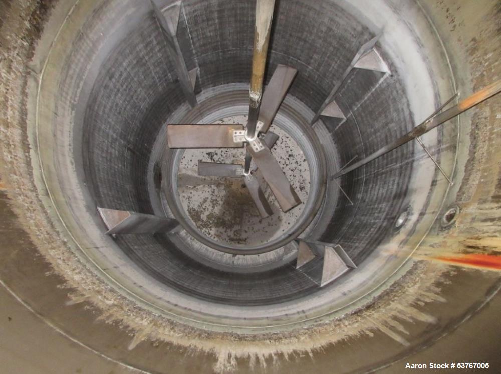 Used 9,000 Gallon 316 Stainless Steel Jacketed Reactor with Internal Coil & Agitation | Industrial Alloy Fabricators