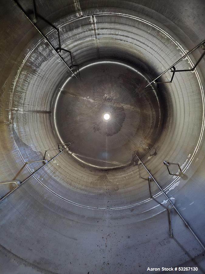 Used Roben Mfg 6,000 Gallon 304 Stainless Steel Jacketed Reactor – 100 PSI, Half-Pipe Coil (2015)