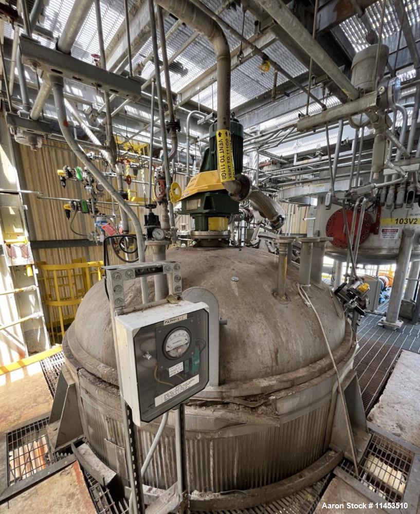 Used-7,000 Gallon Ward Tank Reactor