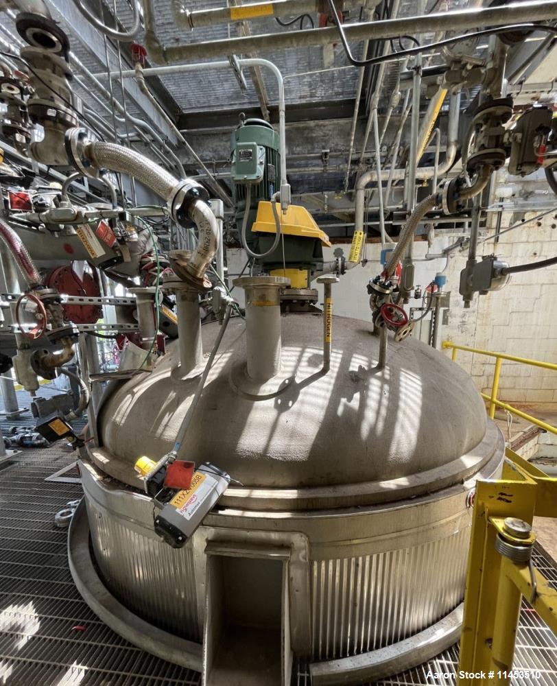 Used-7,000 Gallon Ward Tank Reactor