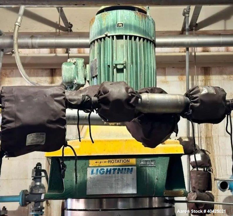 Ward 11,000 Gallon Reactor, 316 Stainless Steel
