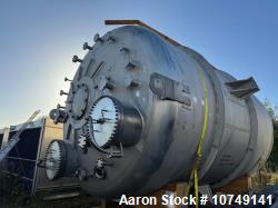 d- 316 Stainless Steel Vertical Reactor, Approx. 23,648 Gallons (89,250 liters). Shell rated 87FV @ ...