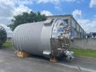 Unused 9,100-Gallon 304L Stainless Steel Reactor by Borghi Srl