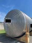 Unused 12,480-Gallon 316L Stainless Steel Reactor with Jacket and Dual Internal Coils