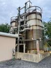 Used 9,000 Gallon 316 SS Vertical Agitated Reactor | Half-Pipe Jacket | Full Vacuum | Internal Coil | Industrial Alloy Fabricators