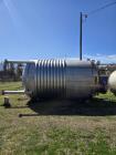 Used Roben Mfg 6,000 Gallon 304 Stainless Steel Jacketed Reactor – 100 PSI, Half-Pipe Coil (2015)