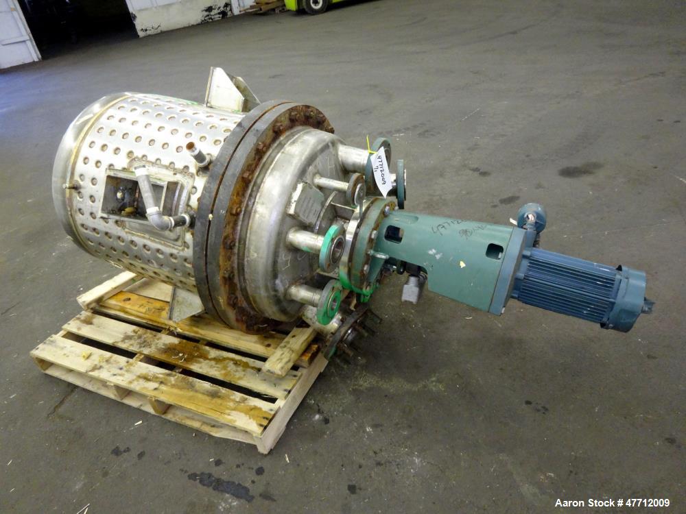 Used Notch Mechanical Reactor, 85 Gallon, 316 St