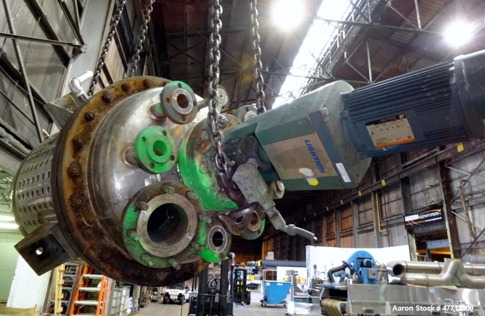 Used Notch Mechanical Reactor, 85 Gallon, 316 St