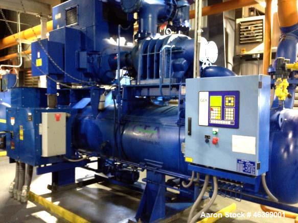 Used GEA/FES Ammonia Screw Compressor, Model 675GL.