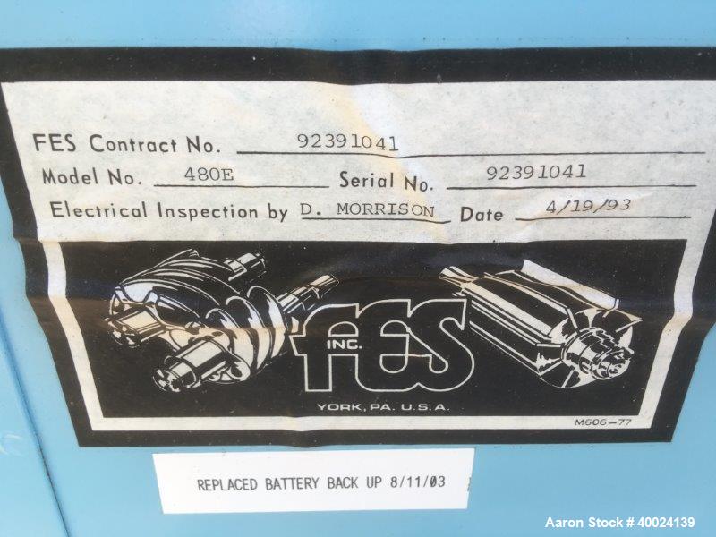 Used FES  Chiller, Model 480E
