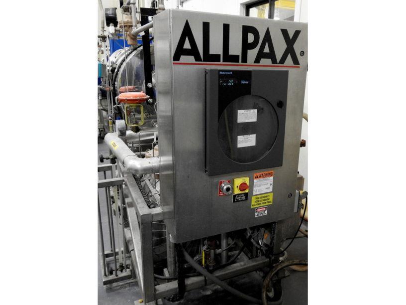 Used Allpax Model 2402 R3, R&D/Laboratory Retort with Preheat Reservoir