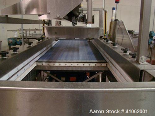 Used Retort Line Consisting of the Following Equipment:  (2) Allpax retorts, 1300SS; Allpax loader; Allpax unloader; Allpax retort baskets and carts; Arpac shrink tray wrapper; Axon EZ-Seal EZ-130 sl...
