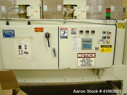 Used Retort Line Consisting of the Following Equipment:  (2) Allpax retorts, 1300SS; Allpax loader; Allpax unloader; Allpax retort baskets and carts; Arpac shrink tray wrapper; Axon EZ-Seal EZ-130 sl...