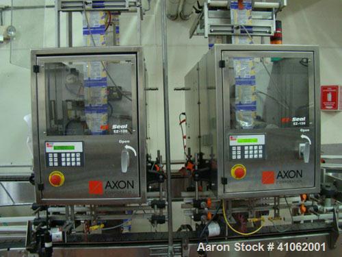 Used Retort Line Consisting of the Following Equipment:  (2) Allpax retorts, 1300SS; Allpax loader; Allpax unloader; Allpax retort baskets and carts; Arpac shrink tray wrapper; Axon EZ-Seal EZ-130 sl...