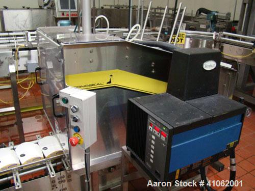 Used Retort Line Consisting of the Following Equipment:  (2) Allpax retorts, 1300SS; Allpax loader; Allpax unloader; Allpax retort baskets and carts; Arpac shrink tray wrapper; Axon EZ-Seal EZ-130 sl...