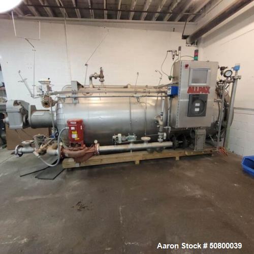 Used Allpax 1300 Rotary Water Immersion Retort – 4 Basket Capacity with Loader/Unloader System