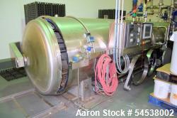 Used-AllPax Stainless Steel 6 Basket Retort, Model 1400mm.  With Plate Heat Exchanger, Added gentle motion agitation, Centri...